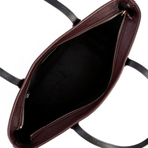 NWT COACH CENTER STRIPE VARSITY TOTE HANDBAG - Picture 4 of 4